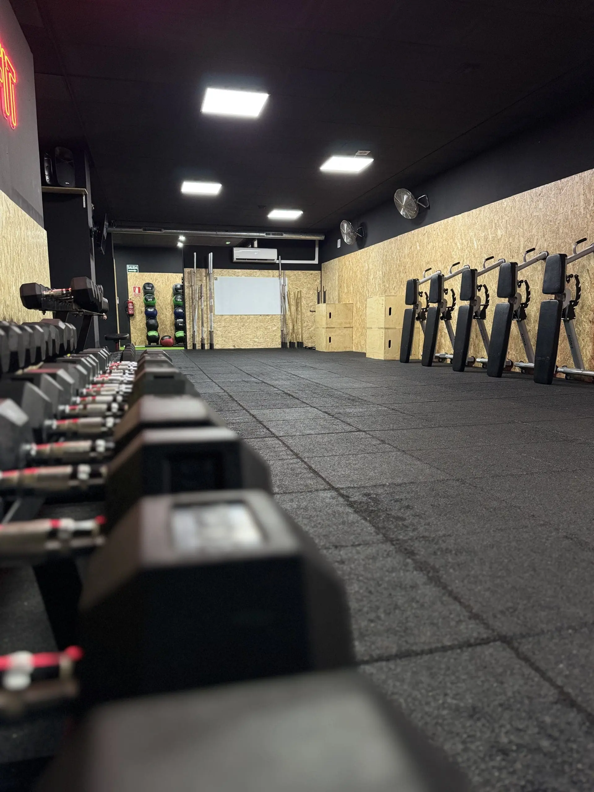 Sala de entrenamiento Rivfitgym