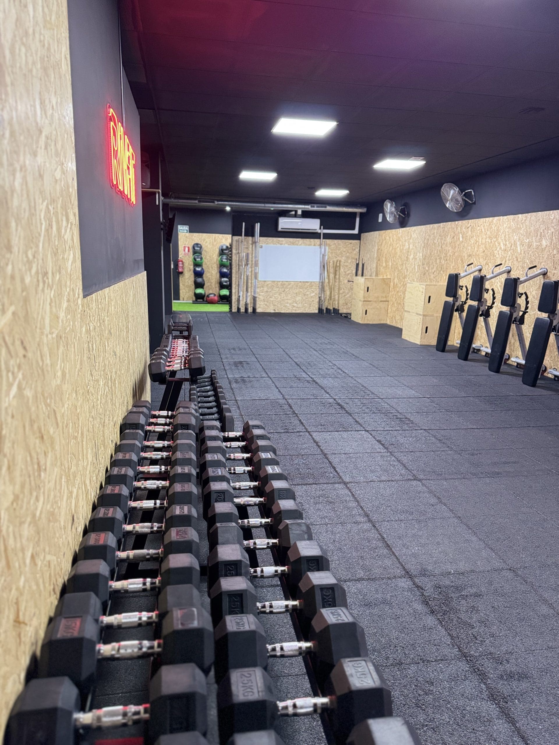 Sala de entrenamiento Rivfitgym
